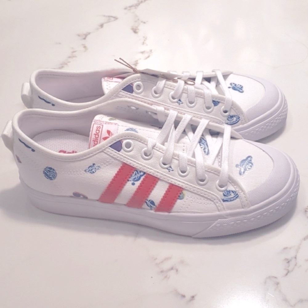 ADIDAS Shoes Nizza J‎ "Out Of This World" Kids Size 4.5 NEW - Picture 7 of 8